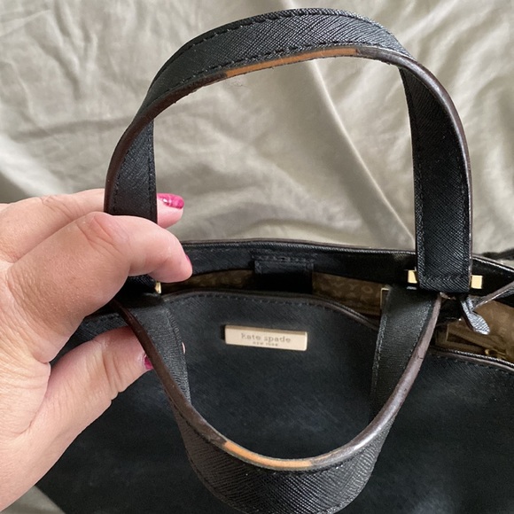 Black Kate Spade Bucket Purse - Picture 3 of 4